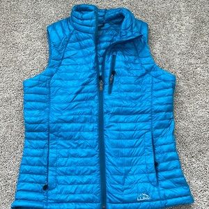 LL Bean lightweight down vest EUC! (Med)
